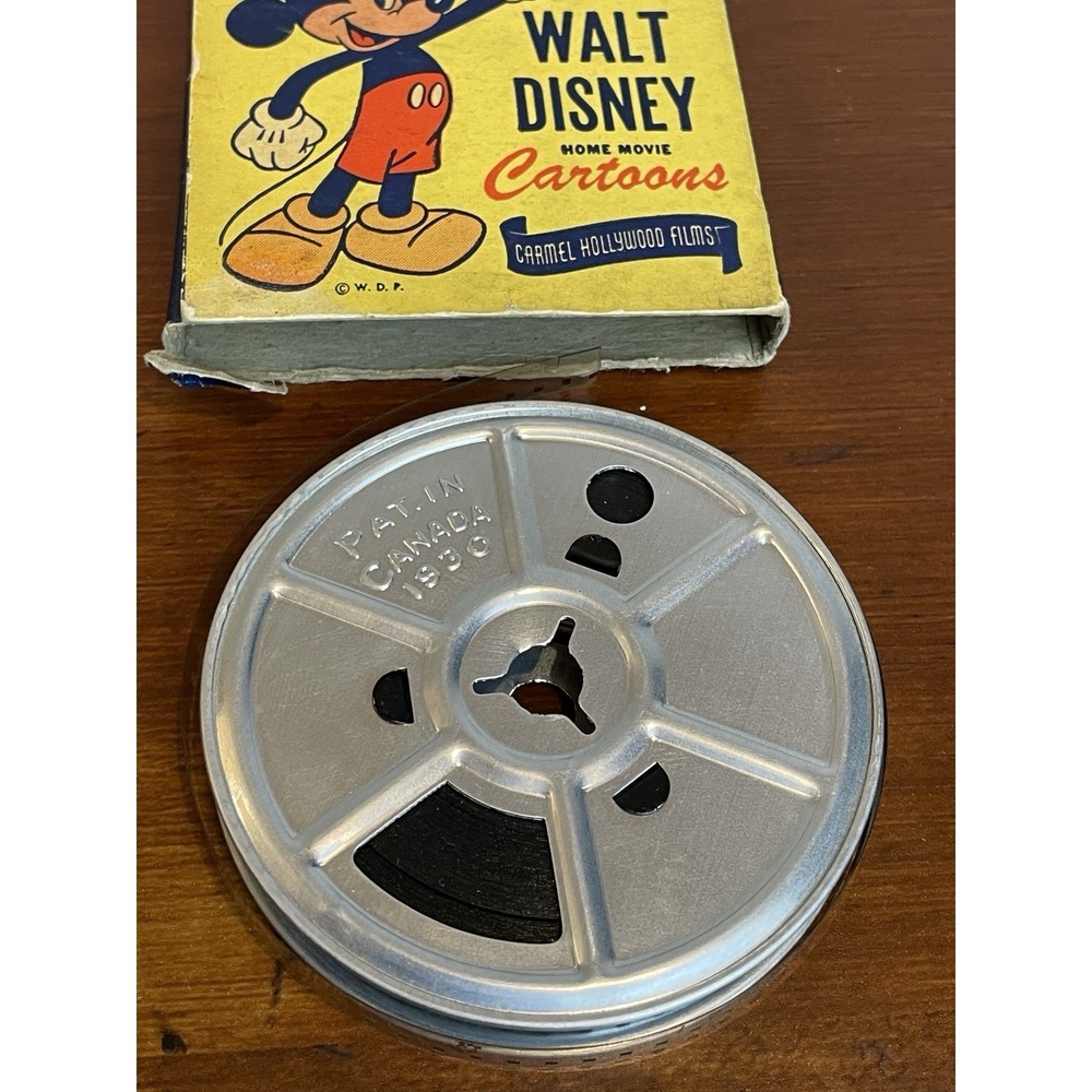 Vintage WALT DISNEY Cartoons 8mm Film Mickey And The BULL / Donald Duck 1626 A